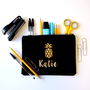 Personalised Pineapple Pencil Case, thumbnail 3 of 3