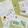 Children's Eco Activity Box: Majestic Lions, thumbnail 3 of 11