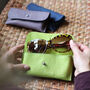 Men's Italian Leather Personalised Sunglasses Case, thumbnail 4 of 12
