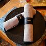 Six Personalised Leather Napkin Rings, thumbnail 4 of 10