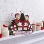 Personalised Pajama Couple Freestanding Decoration, thumbnail 2 of 3