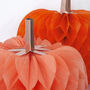 Halloween Honeycomb Pumpkin Decorations, thumbnail 3 of 5