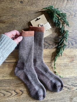 New Alpaca Cushioned Hiking Socks Large, 7 of 8
