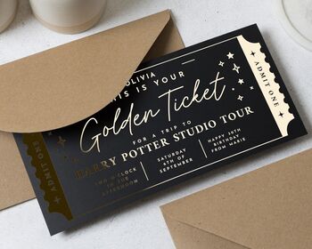 Golden Ticket Birthday Scratch Card, 4 of 9