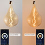 King Size Sculpture Wifi Spiral Smart LED Bulb E27 5 W, thumbnail 4 of 12