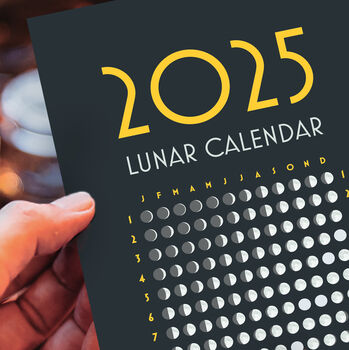 Lunar Calendar 2025, 2 of 4