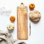 Personalised Large Italian Olive Wood Serving Board, thumbnail 1 of 12