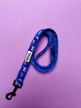 Skateboarding Dogs Padded Dog Lead Dog Leash, 3 of 5