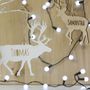 Personalised Reindeer Christmas Decoration, thumbnail 2 of 4