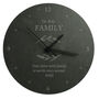 Personalised Family Slate Clock, thumbnail 3 of 4