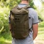 Personalised Initials Utility Military Style Backpack, thumbnail 3 of 4