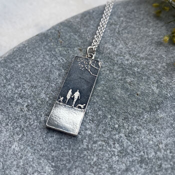 Personalised Dog Lovers Couple Necklace With Two Dogs, 2 of 4