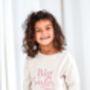 Embroidered Personalised Big/Little Sibling Sweatshirt Jumper, thumbnail 5 of 10