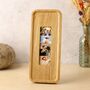Solid Oak Photobooth Frame With Personalisation And Photo Strip Print Option, thumbnail 11 of 11