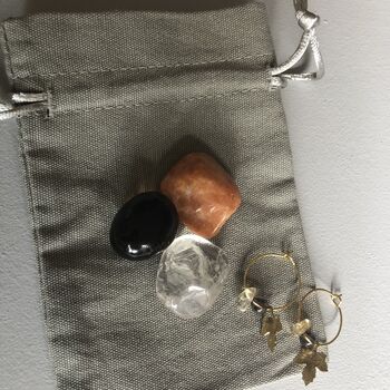 Autumn Season Healing Crystal Earring Gift Box, 8 of 8