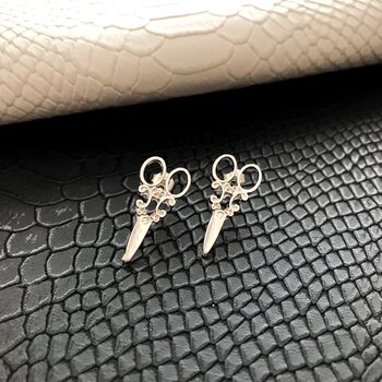 Seamstress Scissor Earrings In Gift Tin, 3 of 6