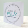 Dad To Be Due Date Card, thumbnail 2 of 5