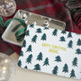 Personalised Christmas Forest Tin Gift Box, thumbnail 1 of 2