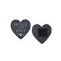 Heart Slate Magnet 'Happiest In The Garden', thumbnail 2 of 2