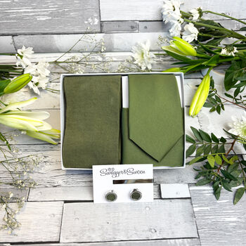 Ivy Wedding Tie Set, 7 of 10