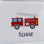 Personalised Fire Engine Pillowcase, thumbnail 2 of 2