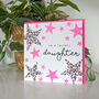 Leopard Love Stars Birthday Card, thumbnail 9 of 12