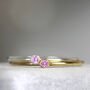 Pink Sapphire Solitaire Ring Silver Or Gold, thumbnail 2 of 12