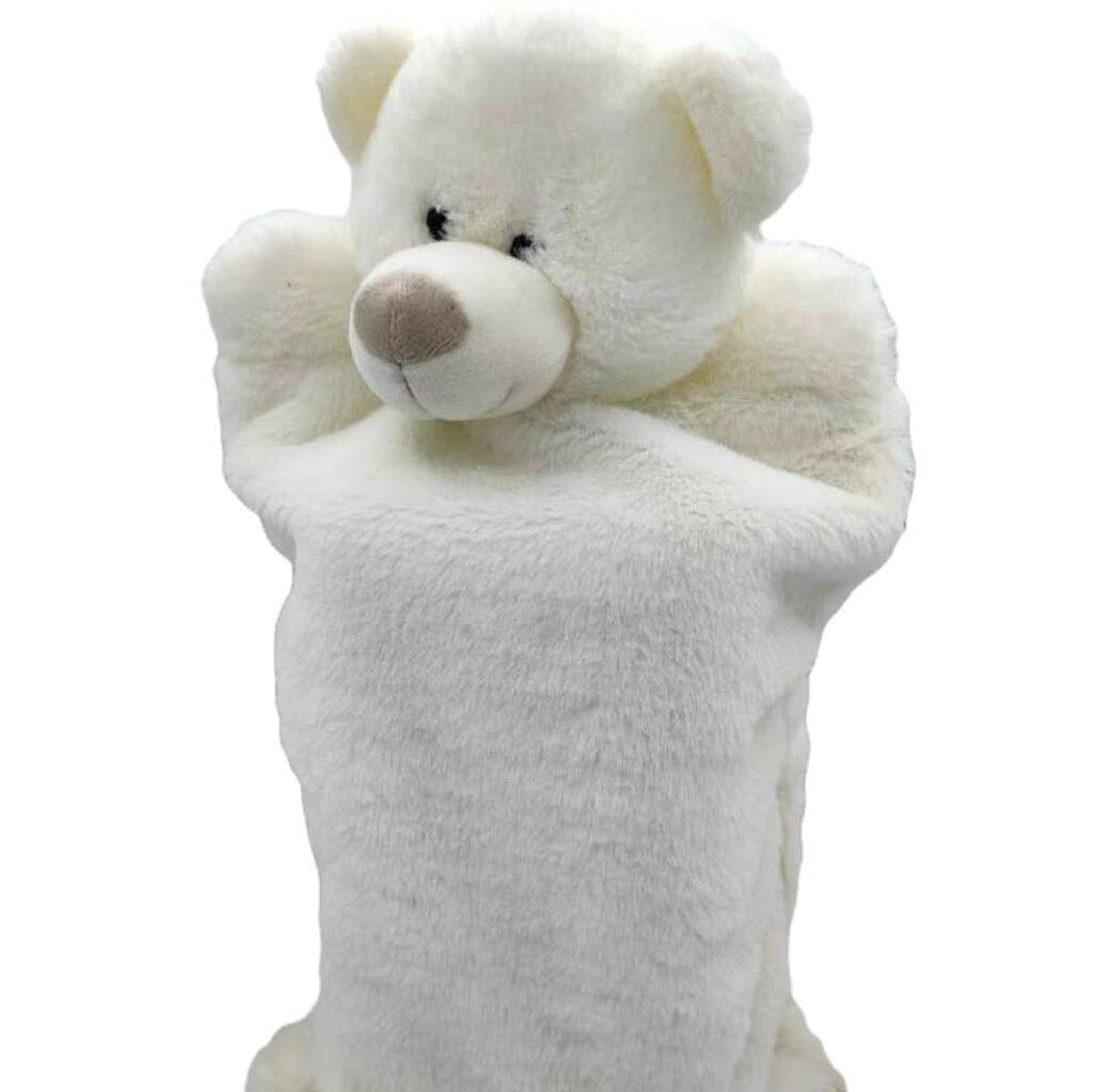 Cream Bear Personalised Star Tag Hot Water Bottle Inc, 1 of 6