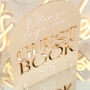 Manhattan Sign Our Guest Book Wedding Acrylic Sign, thumbnail 3 of 8