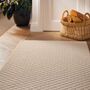 My Mat Sculptured Washable Honeycomb Ivory, thumbnail 2 of 6