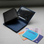 Personalised Leather Travel Card / ID Holder, thumbnail 10 of 12