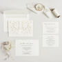 Laser Cut Wedding Invitations Joyful Collection, thumbnail 2 of 4