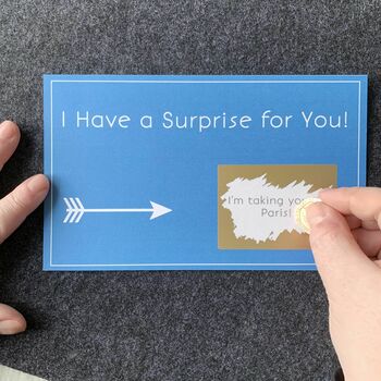 Large Personalised Surprise Scratchcard, 2 of 2
