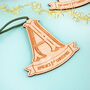 Personalised 1st Christmas Tree Decoration, thumbnail 3 of 5