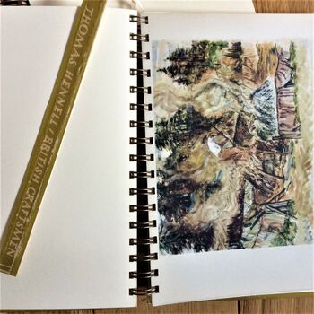 'British Craftsmen' Upcycled Notebook, 3 of 4
