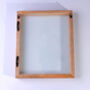 G Decor Taru Handmade Hanging Mango Wood Frame Dubble Large Glass Wall Display, thumbnail 5 of 6