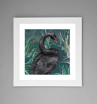 'Black Swan' Print, 2 of 3