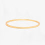 Shikaku 18 K Gold Plated Bangle, thumbnail 1 of 5