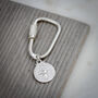 Travel Safe Personalised St Christopher Silver Charm, thumbnail 7 of 11