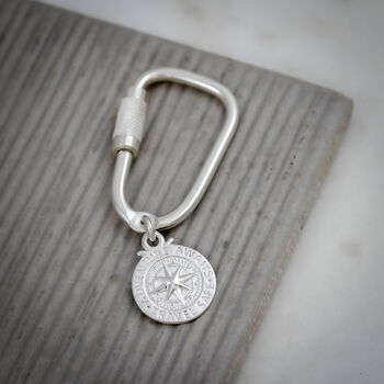 Travel Safe Personalised St Christopher Silver Charm, 7 of 11