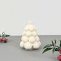 White Christmas Tree Candle And Christmas Decoration, thumbnail 10 of 12