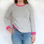 Two Colour Sweater Knitting Kit, thumbnail 5 of 9