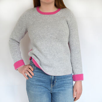 Two Colour Sweater Knitting Kit, 5 of 9