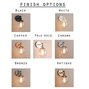 Contemporary Wall Light By Unique's Co. | notonthehighstreet.com