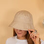 Wifey Embroidered Bucket Hat, thumbnail 2 of 4