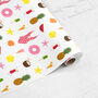 Girls Holiday Wrapping Paper Roll Or Folded, thumbnail 3 of 3
