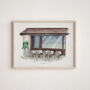 Our First Date Venue Portrait – Gift For Boyfriend / Girlfriend, thumbnail 1 of 10