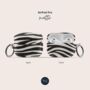 Zebra Print Air Pods Case With Keychain, thumbnail 5 of 5
