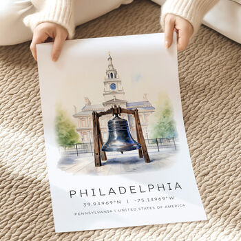 USA Travel Prints Of Philadelphia Pennsylvania, 3 of 7