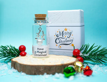 Personalised Mini Christmas Reindeer Keepsake Gift, 4 of 5